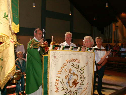 Sngerfest am Urbainsrain mit Fahnenweihe 2007 