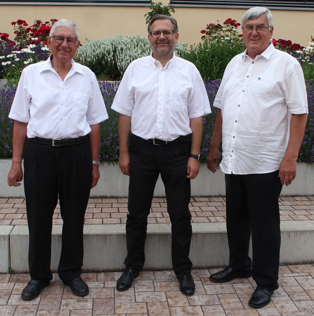 Die Initiatoren v. links: Horst Schler - Oliver Zahn - Erich Kreuzberg